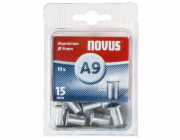 NOVUS Rivets M 6 X 15 ALU 10pc