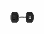 Pogumovaná činka HMS Hex Pro 1 x 30 kg