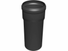 Almeva STARR Trubka s hrdlem 1m, DN 80 UV Stable Black