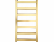 Hydroland koupelnový radiátor RYOKO 1270X540 ZLATÁ PŘÍPOJ. STŘEDNÍ // GRL-G/R-1270X540-ZL