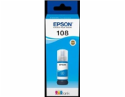 EPSON 108 EcoTank Cyan ink bottle