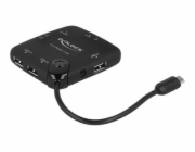 Delock Micro USB OTG Card Reader + 3 port USB Hub - Čtečka karet (MS, MS PRO, MMC, SD, MS Duo, MS PRO Duo, RS-MMC, TransFlash, microSD, MMCmicro, SDHC, MS Micro, microSDHC, SXC, microSDXC, MS PRO-HG) 