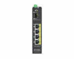 Zyxel RGS100-5P Nespravované L2 Gigabit Ethernet (10/100/1000) Podpora napájení po Ethernetu (PoE) Černá