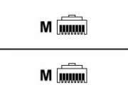 Kabel Cisco RJ45>RJ45 1,8m, žlutý (CAB-ETH-S-RJ45=)