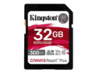 32GB Canvas React Plus 300/260 UHS-II U3 SD paměťová karta
