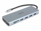 DICOTA Dokovací stanice 13 v 1 s USB-C, 4K HDMI/DP, PD 100 W