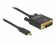 Delock - Externí video adaptér - Parade PS171 - USB-C - DVI - černá - maloobchod