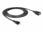 Delock - Kabel USB - Micro USB typ B (M) do USB (F) - USB...
