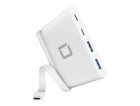 DICOTA USB-C Portable Hub 4-in-1 - Rozbočovač - 2 x USB-C...
