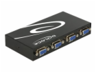 Delock Switch VGA 4 port manual bidirectional - Spínač mo...