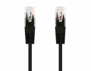 C-TECH kabel patchcord Cat5e, UTP, černá, 2m