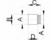 Hydroland H-BRASS PRODLOUŽENÍ 3/4 40MM HYDROLAND // LM.PRZ.3/4-40.H