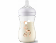 Láhev Avent Natural Response 260 ml +1m žirafa