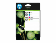 HP 937 CMYK Original Ink Cartridge 4-Pack (1,450 / 800 / 800 / 800 pages)