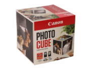 Canon Photo Cube Creative Pack - Lesklý - 2-balení - černá, barva (azurová, purpurová, žlutá) - originální - inkoustová kazeta/sada papíru - pro PIXMA TS5150, TS5151