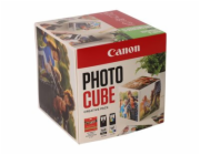 Canon Photo Cube Creative Pack - Lesklý - 2-balení - černá, barva (azurová, purpurová, žlutá) - originální - inkoustová kazeta/sada papíru - pro PIXMA TS5350, TS5350i, TS5351, TS5351i, TS5352, TS5353,