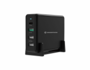 Conceptronic OZUL01B 4-Port 65W USB-PD Charger