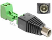 Adapter AV Delock Terminal Block czarny (65423)