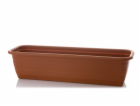 Hrnec Lamela 500-31, plast, O 50 x 18 cm, hnědý