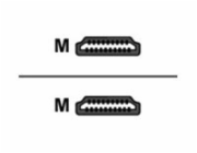 Delock High Speed HDMI with Ethernet - Kabel HDMI s ethernetem - HDMI s piny (male) do HDMI s piny (male) - 5 m - 90° konektor