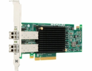 Emulex LPe31002 Gen 6 (16Gb), dual-port HBA (upgradeable to 32Gb) - Adaptér hostitelské sběrnice - PCIe 3.0 x8 - 16Gb Fibre Channel x 2