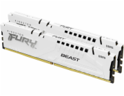 Kingston FURY Beast White/DDR5/32GB/6400MHz/CL32/2x16GB/White