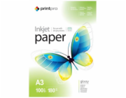 Colorway fotopapír Print Pro lesklý 180g/m2/ A3/ 100 listů