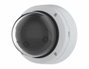 AXIS P3818-PVE - Síťová panoramatická kamera - kupole - venkovní - odolná vůči povětrnostním vlivům - barevný - 13 MP - 5120 x 2560 - pevné ohnisko - audio - GbE - H.264, MPEG-4, AVC, HEVC, H.265, MJP