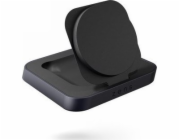 ZENS Nightstand Charger - Stojan pro bezdrátové napájení + AC napájecí adaptér - 15 Watt - Apple Fast Charge
