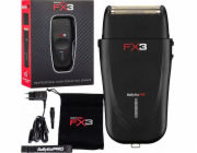 Holicí strojek BABYLISS PRO Babyliss kovový dvojitý holicí strojek FXX3SBE Black