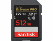 SanDisk Extreme Pro - Paměťová karta flash - 512 GB - Video Class V90 / UHS-II U3 / Class10 - 1733x/2000x - SDXC UHS-II