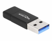 Delock - USB adaptér - USB typ A (M) do 24 pin USB-C (F) - USB 3.2 Gen 2 - 5 V - 3 A - černá