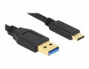 Delock - USB kabel - USB typ A (M) do 24 pin USB-C (M) - USB 3.2 Gen 1 - 2 m - černá