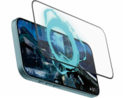 PanzerGlass Gaming - Ochrana obrazovky pro mobilní telefon - ultra široký tvar - sklo - barva rámu černá - pro Apple iPhone 15, 16