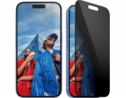 PanzerGlass ochranné sklo UWF Privacy pre iPhone 16/15 - Black Frame