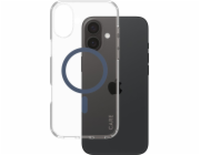 CARE by PanzerGlass Urban Combat - Zadní kryt pro mobilní telefon - kompatibilita s MagSafe - termoplastický polyuretan (TPU), polykarbonát (PC), oleofóbní povrch - průhledná, modrá, modrá coronet blu