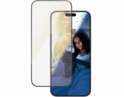 PanzerGlass Eyecare - Ochrana obrazovky pro mobilní telefon - ultra široký tvar - sklo - barva rámu černá - pro Apple iPhone 15 Plus, 16 Plus