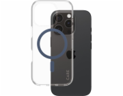 CARE by PanzerGlass Urban Combat - Zadní kryt pro mobilní telefon - kompatibilita s MagSafe - termoplastický polyuretan (TPU), polykarbonát (PC), oleofóbní povrch - modrá coronet blue, průhledná - pro