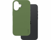 CARE by PanzerGlass - Zadní kryt pro mobilní telefon - kompatibilita s MagSafe - oleofóbní povrch, termoplastický polyuretan (TPU), polykarbonát (PC) - pikantní zelená - pro Apple iPhone 16