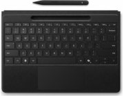 Microsoft Surface Pro Flex Keyboard - Klávesnice - s touchpad, akcelerometr, zásobník pro nabíjení a skladování Surface Slim Pen 2 - podsvícená - bezdrátový - Bluetooth LE - QWERTY - anglická - černá 