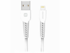 Swissten datový kabel usb / lightning 1,0 m bílý
