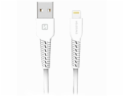 Swissten datový kabel usb / lightning 1,0 m bílý