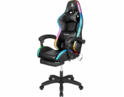 Křeslo herní KRUGER & MATZ GX-150 Warrior RGB černé