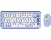 Logitech POP ICON COMBO - LILAC - US INT L - BT - INTNL