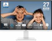 MSI monitor PRO MP273QW E2, 27" IPS/2560 x 1440 (WQHD)/100Hz/1ms/DP/2x HDMI/bílá