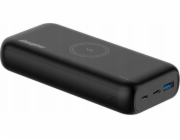 Energizer powerbanka QE20009PQ   20000mAh,, Power Delivery, bezdrátové nabíjení, černá