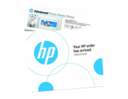 HP Advanced - Lesklý - 10,5 mil. - 102 x 305 mm - 250 g/m? - 65 libry - 10 listy fotografický papír - pro ENVY Inspire 7920e