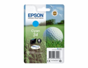 Epson 34 - 4.2 ml - azurová - originální - blistr s RF / akustickým alarmem - inkoustová cartridge - pro WorkForce Pro WF-3720DWF, WF-3725DWF