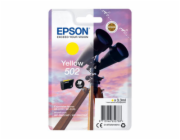Epson 502 - 3.3 ml - žlutá - originální - blistr s RF / akustickým alarmem - inkoustová cartridge - pro Expression Home XP-5100, XP-5150; WorkForce WF-2860, WF-2865DWF, WF-2880DWF, WF-2885DWF