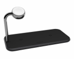 ZENS - Bezdrátová nabíjecí podložka + AC napájecí adaptér - 20 Watt - Apple Fast Charge, FC - Evropa